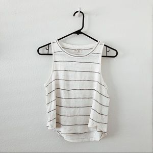 MADEWELL LINEN ALLEGRO TOP IN SOLEDAD STRIPE